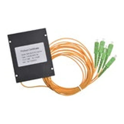 Divisor Óptico PLC em Caixa ABS 1×4